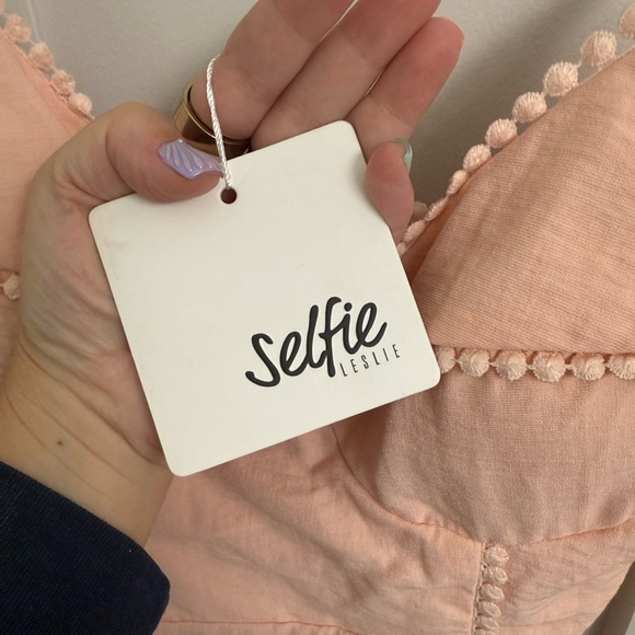 Selfie Leslie Blush Pink Bodycon Dress - Picture 4 of 5